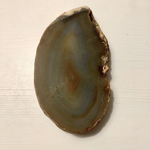 Natural Agate slice - Picture 2 of 3